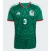 Mexico Cesar Montes #3 Hjemmedrakt VM 2026 Kortermet